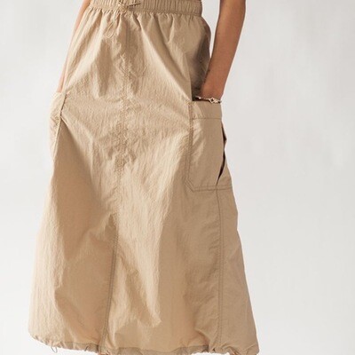 Toggle Maxi Skirt