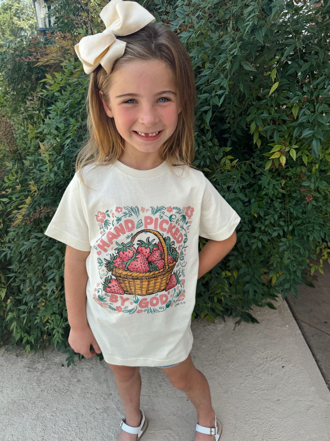 Hand Picked by God - Girls T-Shirt