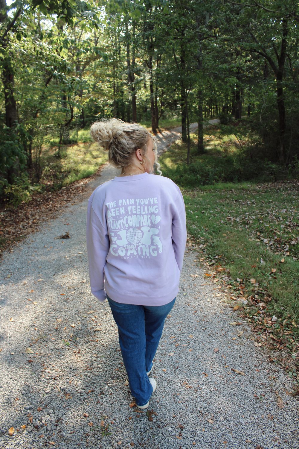 Romans 8:18 Sweatshirt