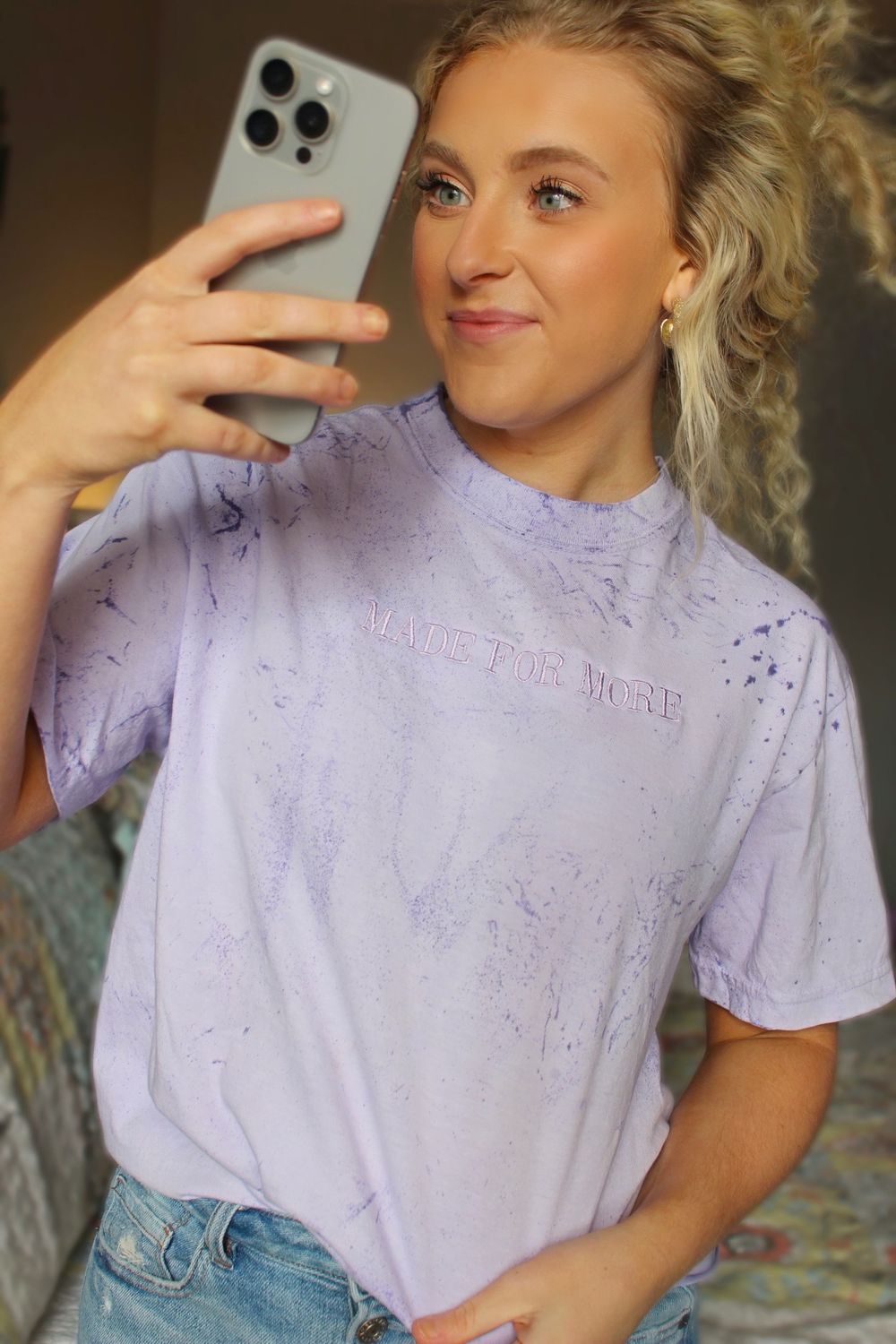 Made for More Embroidered T-Shirt