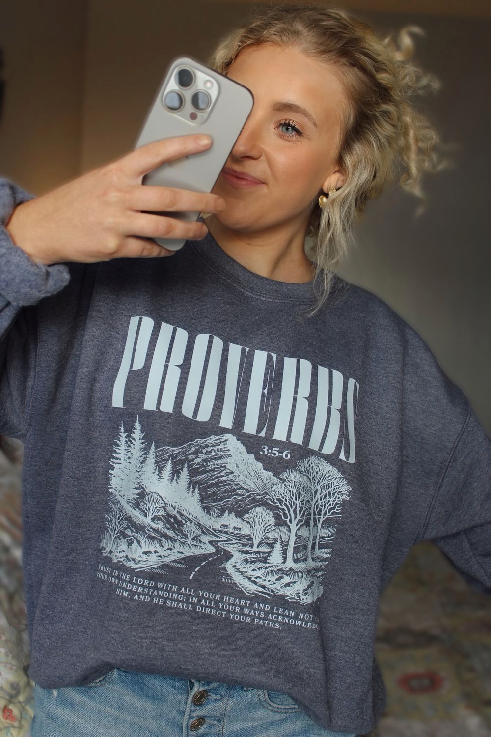 Proverbs 3:5-6 Sweatshirt
