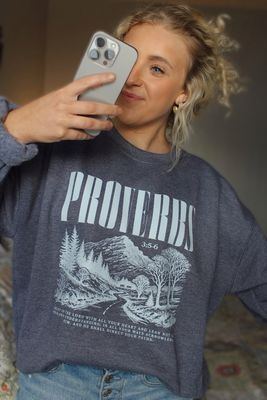 Proverbs 3:5-6 Sweatshirt