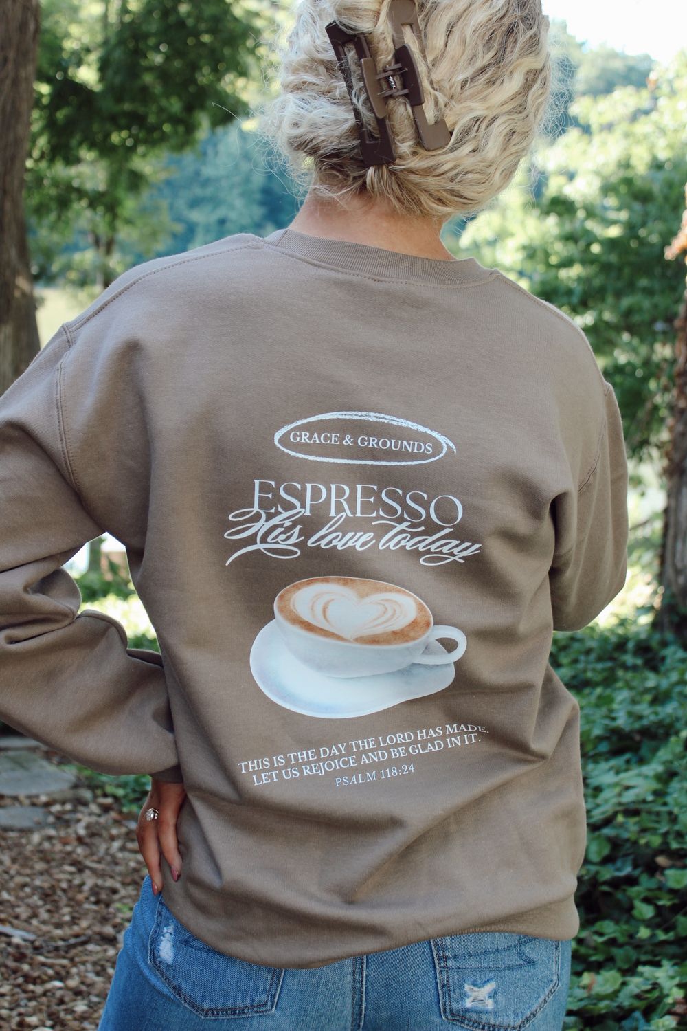 Espresso His Love Today Sweatshirt