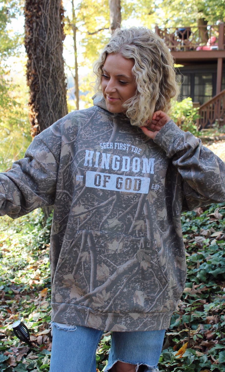 Seek First The Kingdom Hoodie
