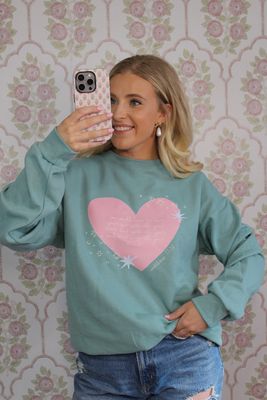 Love Him with All Your Heart Sweatshirt