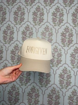 Forgiven Embroidered Hat
