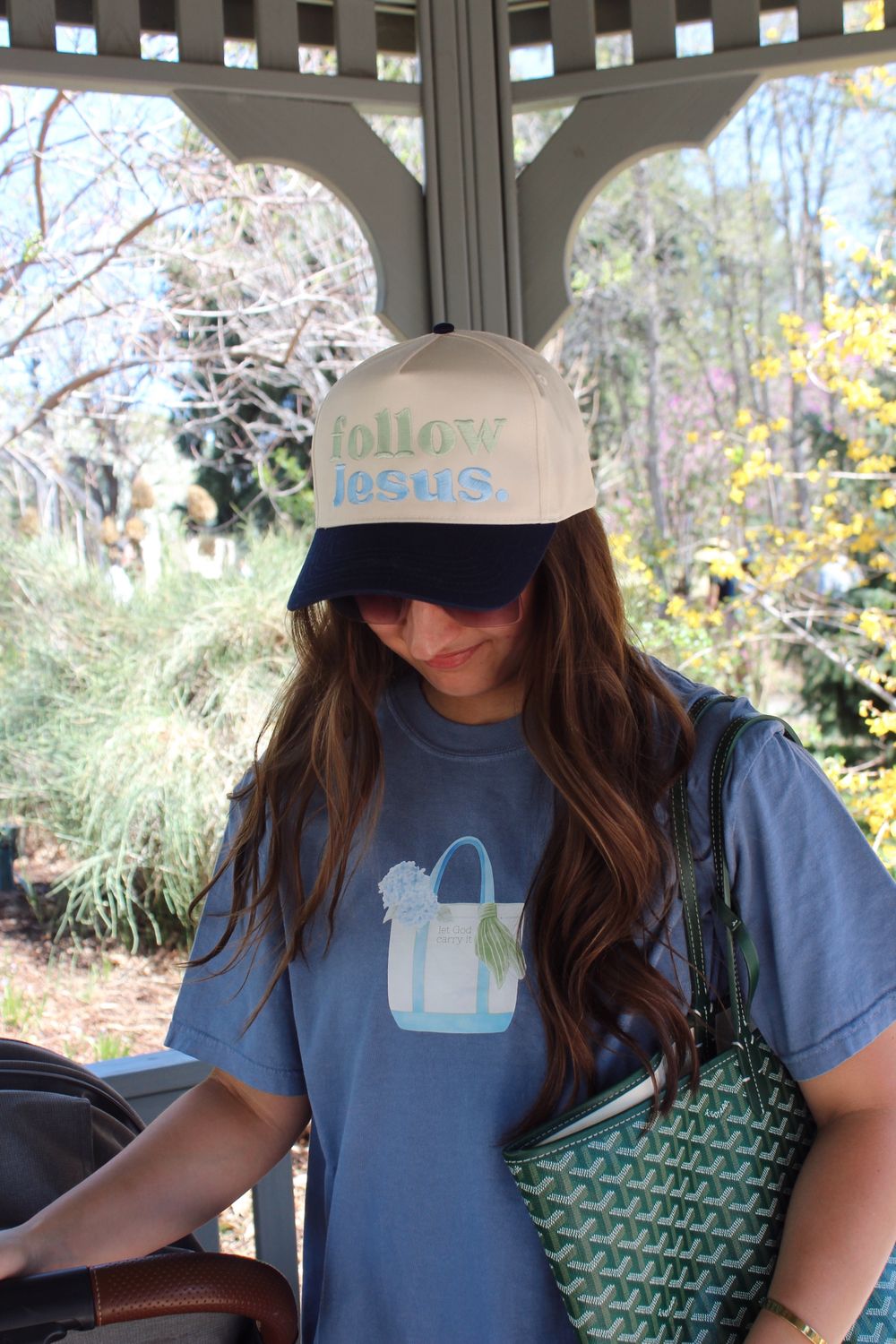 Follow Jesus Embroidered Hat