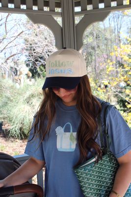 Follow Jesus Embroidered Hat