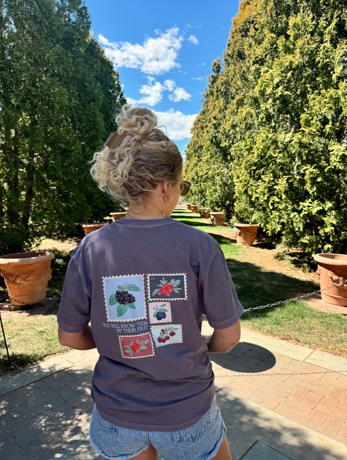 You Will Know Them By Their Fruit Stamp T-Shirt