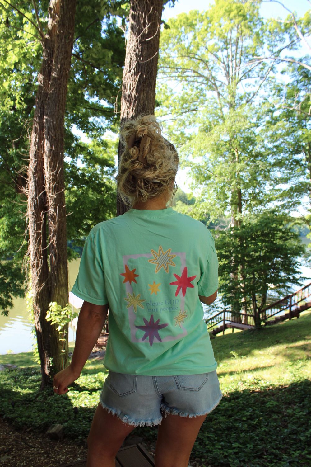Please God, Not People Pocket T-Shirt