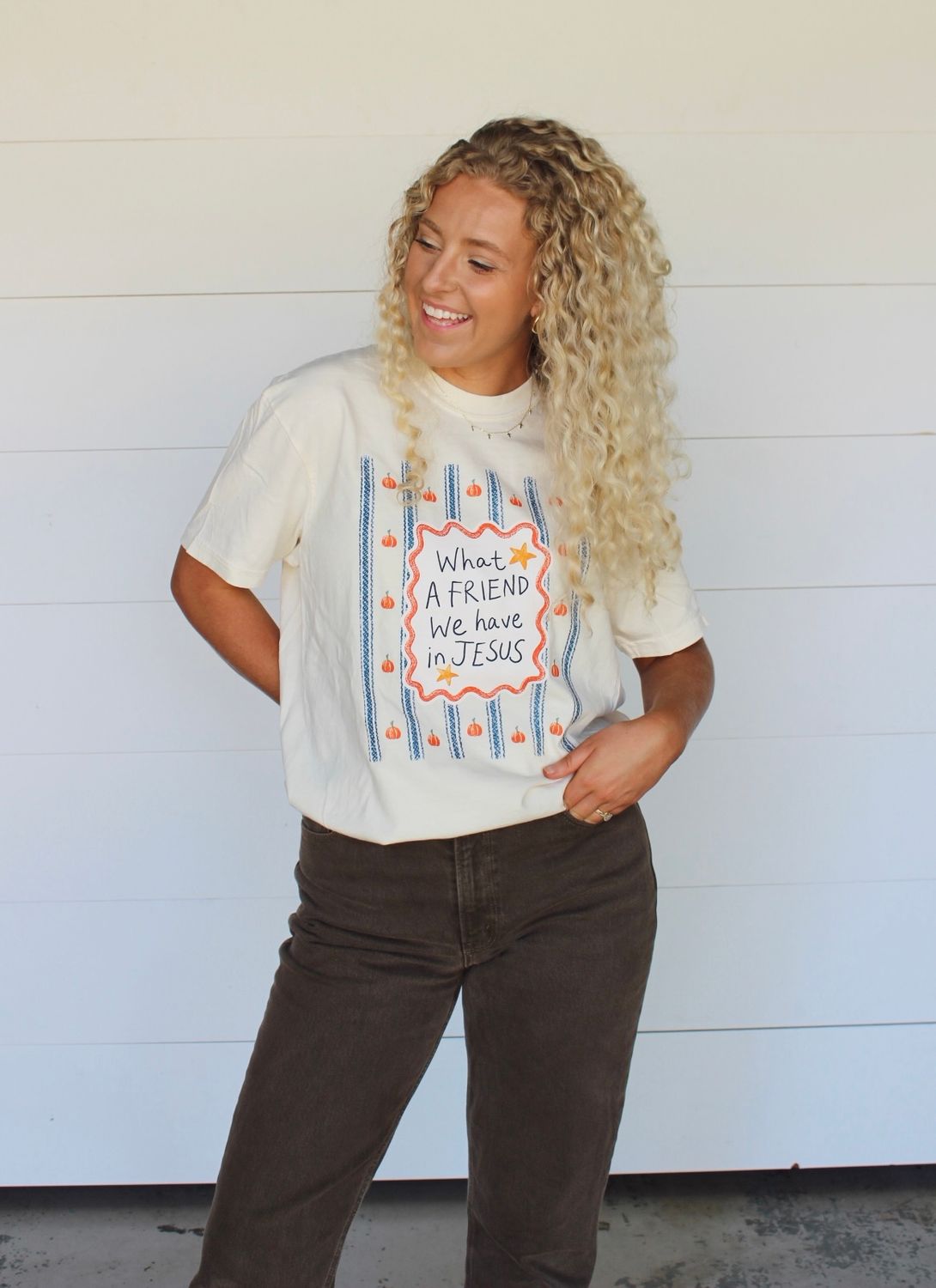 What A Friend We Have in Jesus Pumpkin T-Shirt