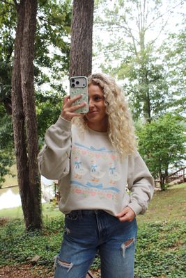 Walk by Faith Geese Sweatshirt