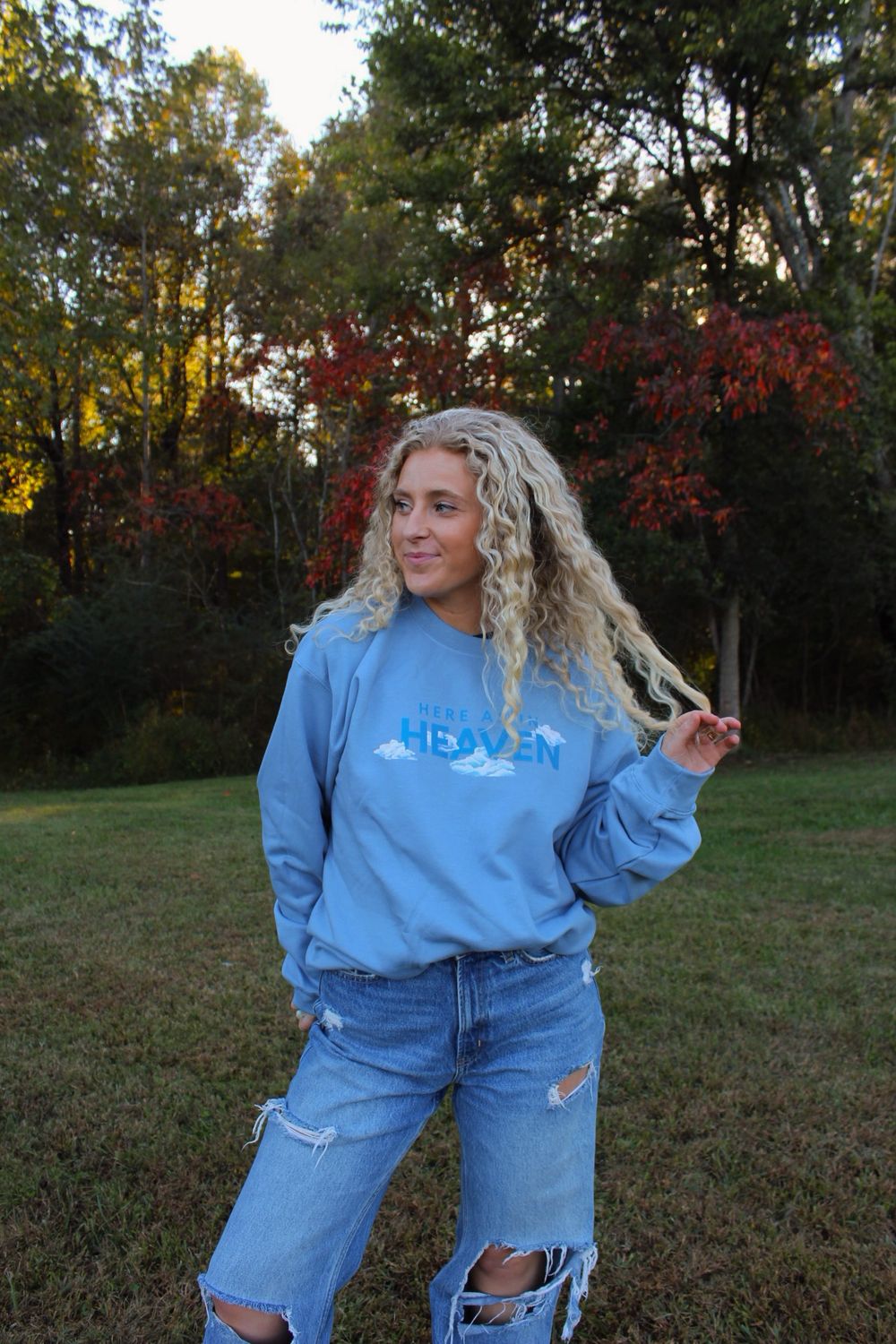 Here as in Heaven Sweatshirt