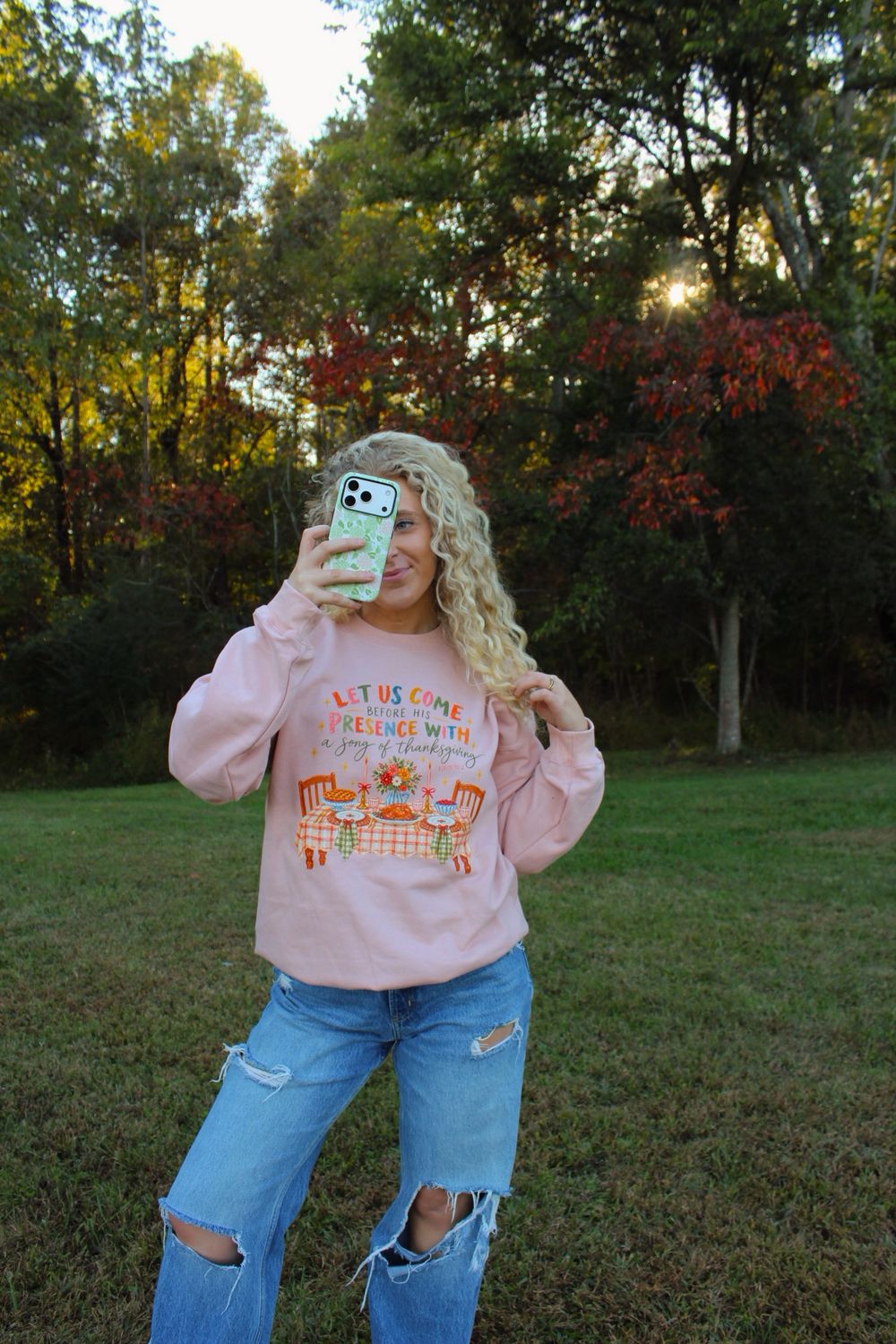 Thanksgiving Table Sweatshirt