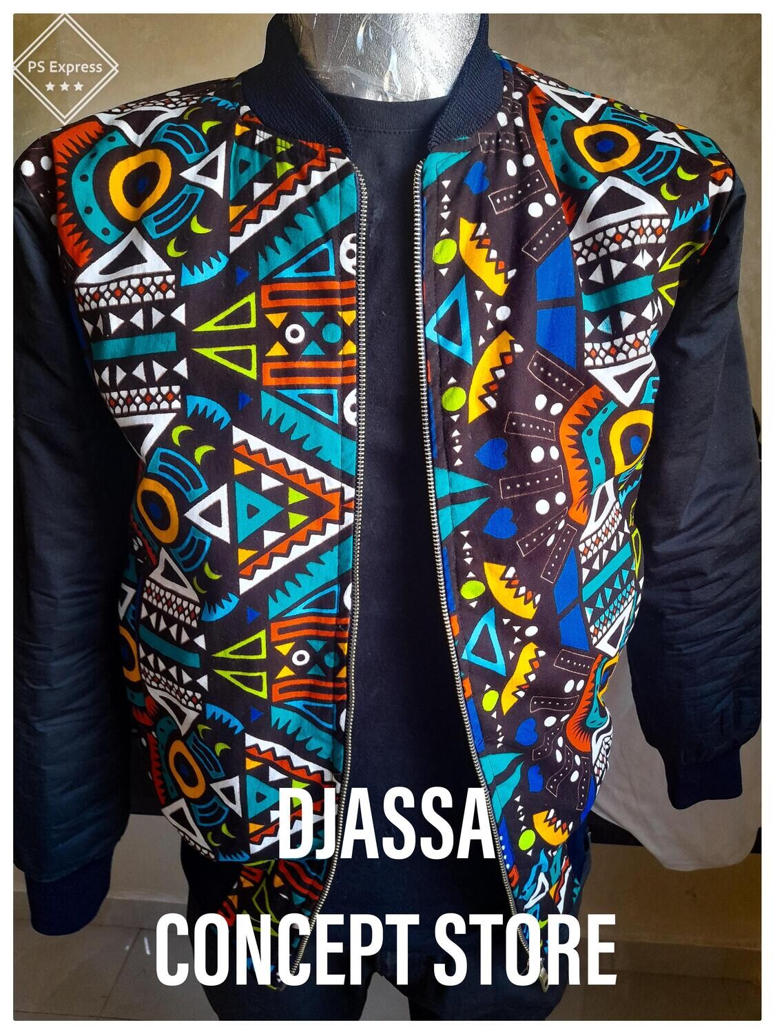 Jacket bombers Vestes Casablanca - Tissu &amp; Pagnes africains au Maroc