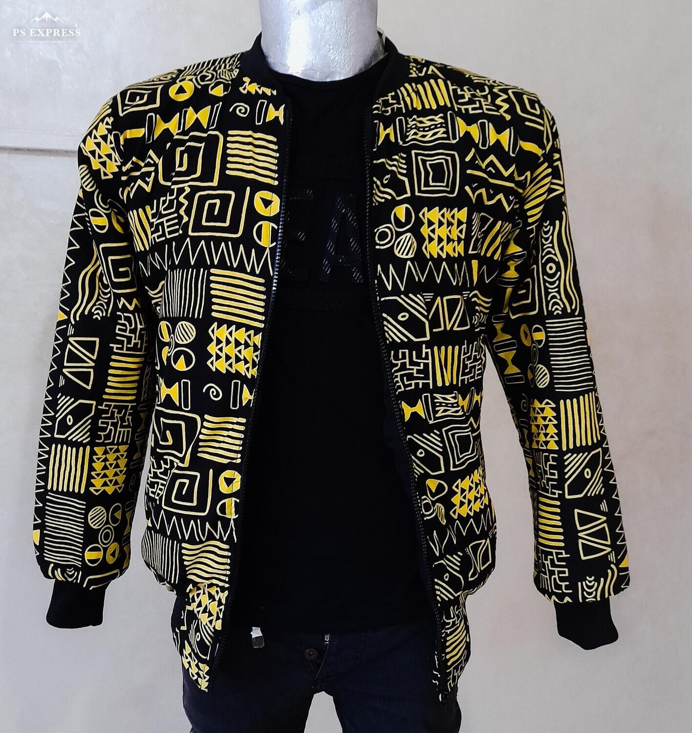Blouson jacket bombers Bogolan Casablanca