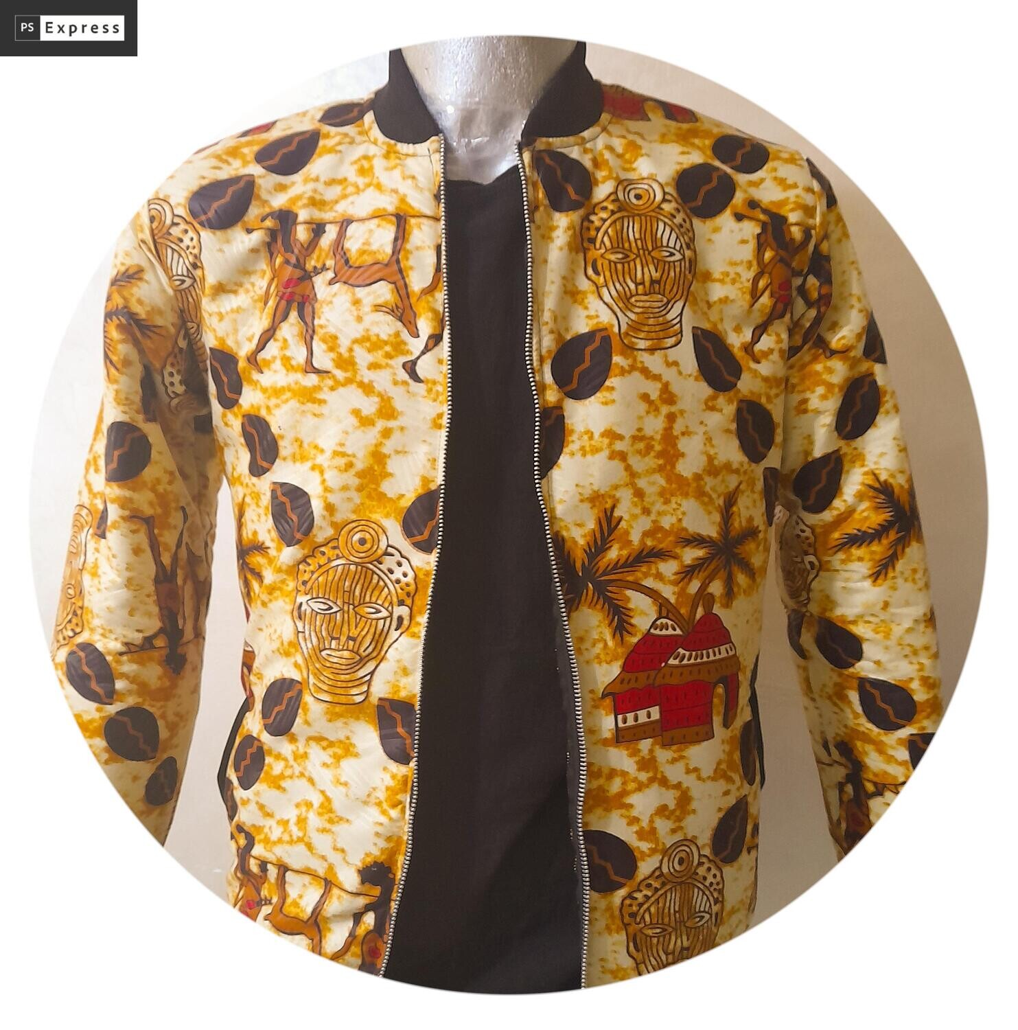 Veste Bombers  jacket  Africaine - DJASSA CONCEPT STORE - Casablanca