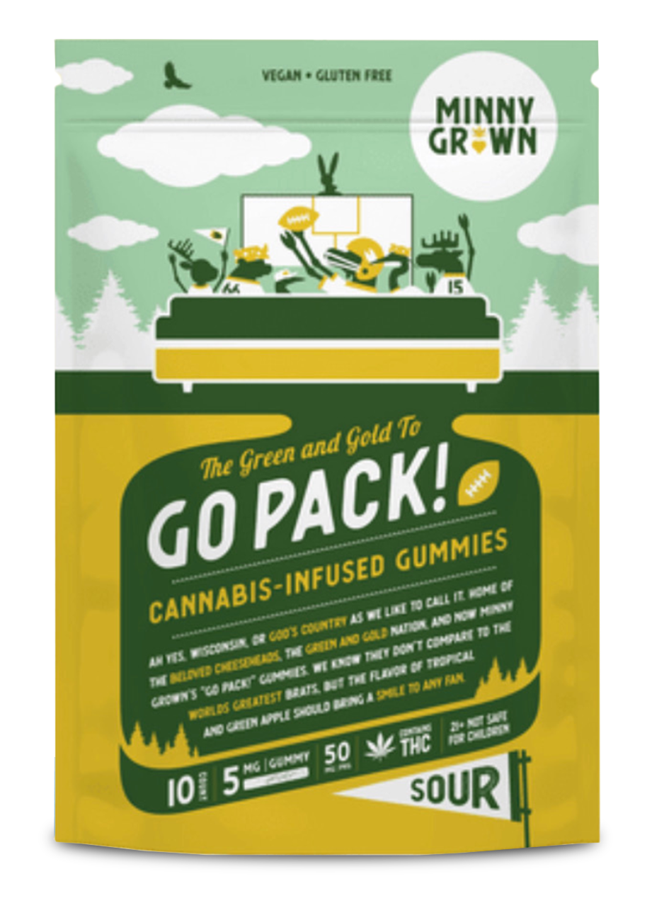 Go Pack! THC Gummies