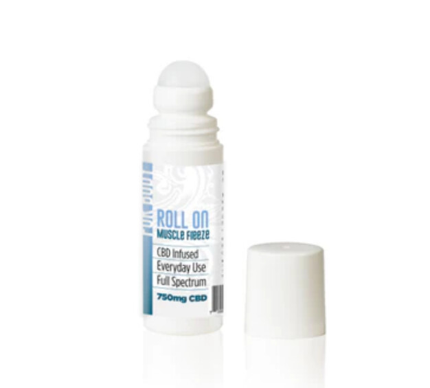 750mg CBD Muscle Freeze Roll-On (3oz)