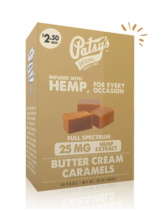 Butter Cream CBD Caramels
