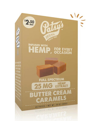 Butter Cream CBD Caramels