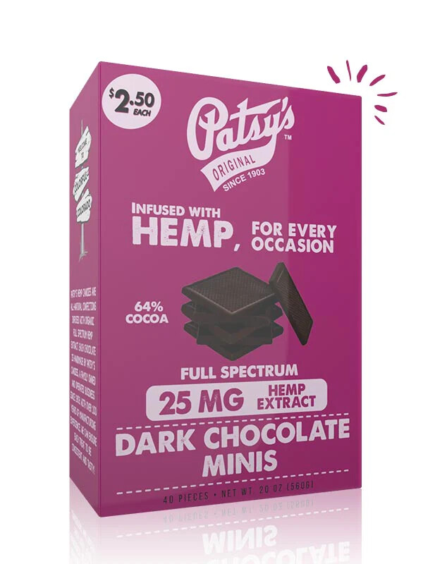 Dark Chocolate CBD Minis