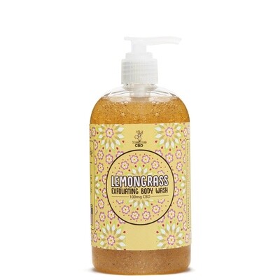 CBD Exfoliating Body Wash 100mg