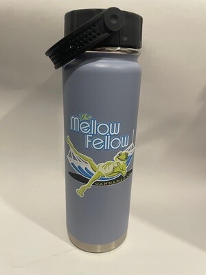 The Mellow Fellow 24oz Vacuum Sealed Stainless Steel Water Bottle