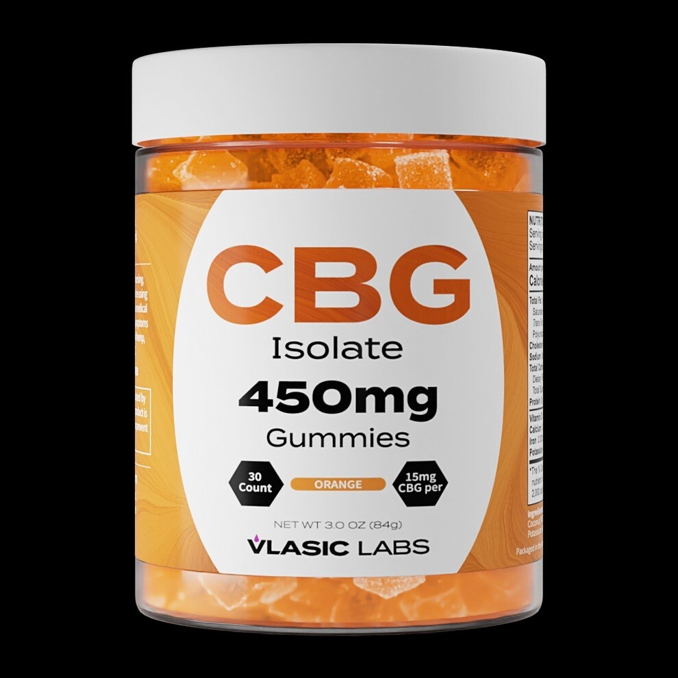 CBG Isolate Gummies (Orange)