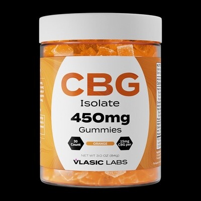 CBG Isolate Gummies (Orange)
