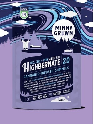 Highbernate 2.0 CBN & THC Sleep Gummies
