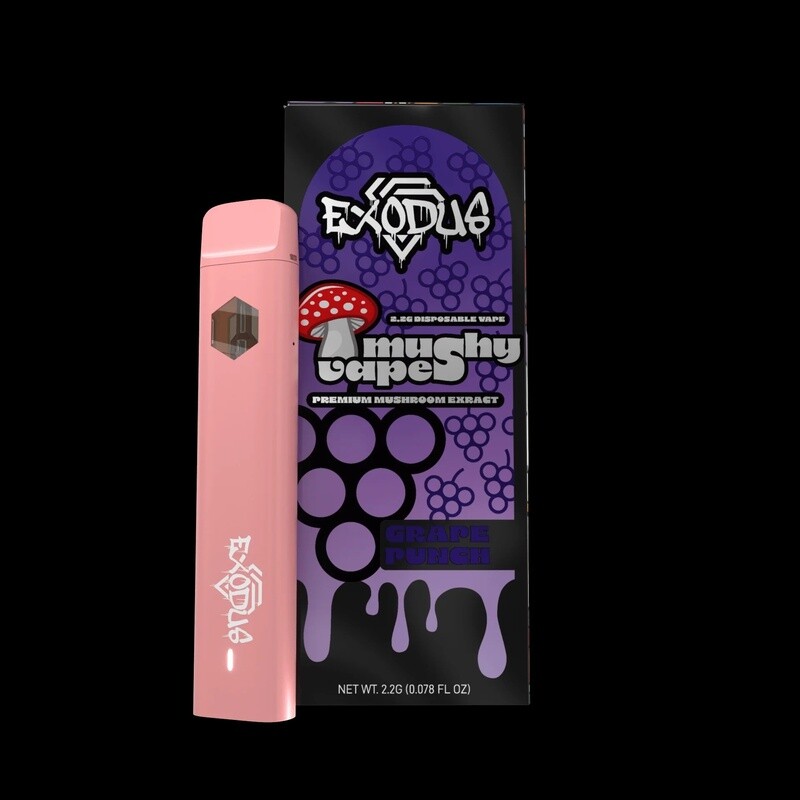 Exodus Mushy Vape Disposable 2.2G, Flavor: Grape Punch