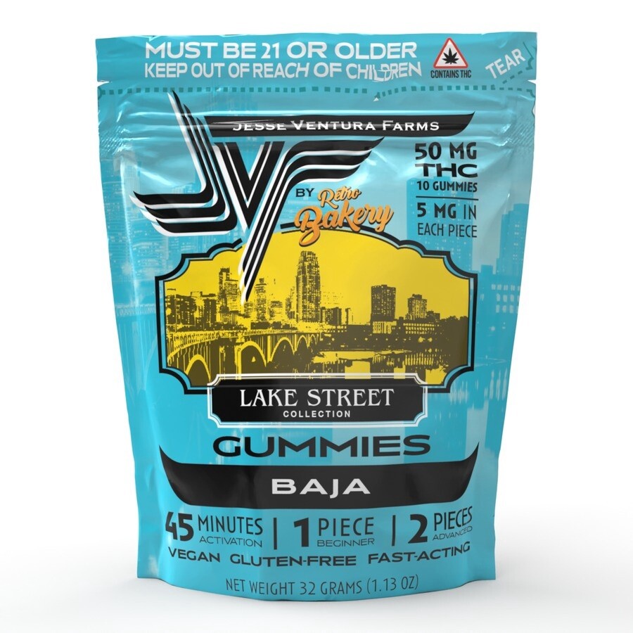 Jesse Ventura Farms - Baja Gummies - 10PK 50 MG THC