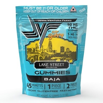 Jesse Ventura Farms - Baja Gummies - 10PK 50 MG THC