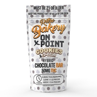 Cookies &amp; Cream White Milk Chocolate Bar