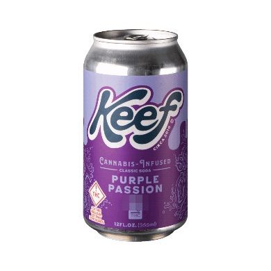 Keef Classic Soda (10mg), Flavor: Purple Passion, Strength: 10mg