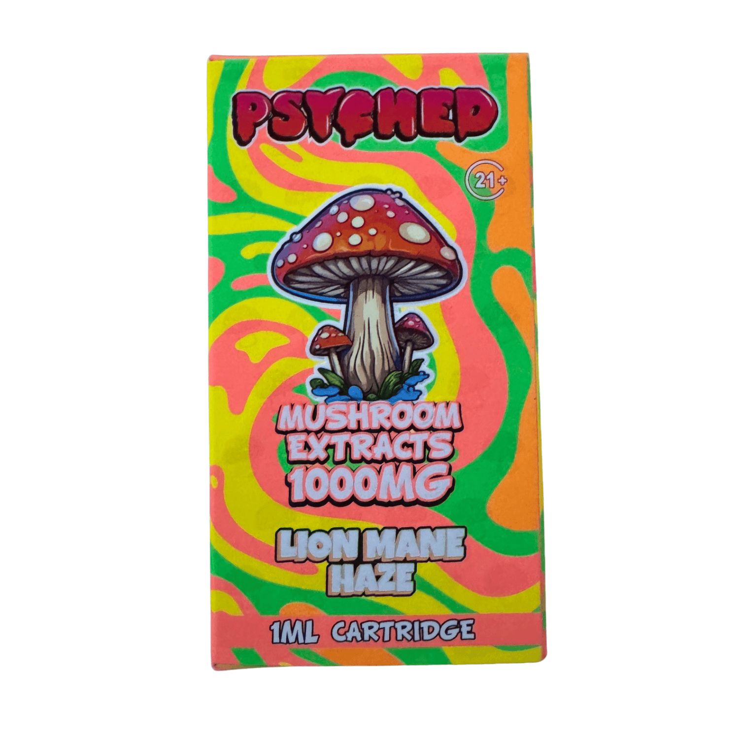 Psyched - Mushroom Extracts 1g Cart, Flavor: Lion Mane Haze