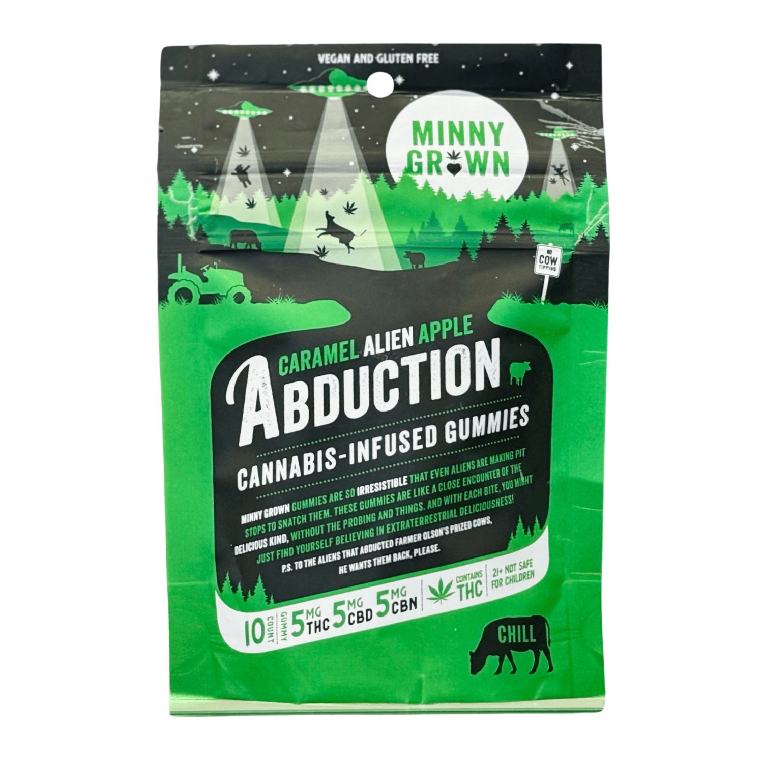 Caramel Alien Apple Abduction Gummies