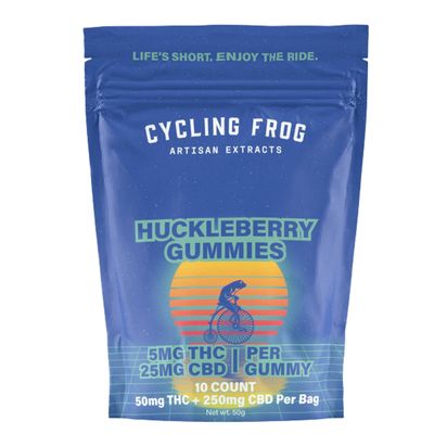 Cycling Frog Huckleberry Gummies