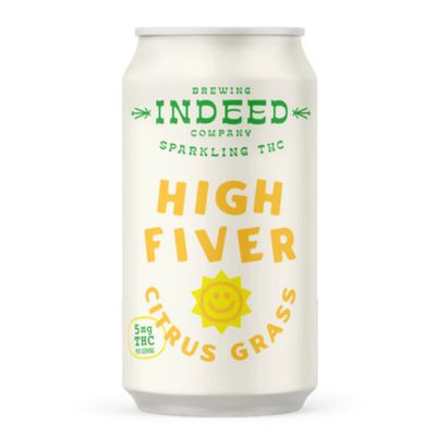 Indeed THC Beverage Citrus Grass
