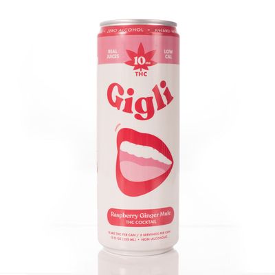 Gigli 10mg Raspberry Ginger Mule Cocktail