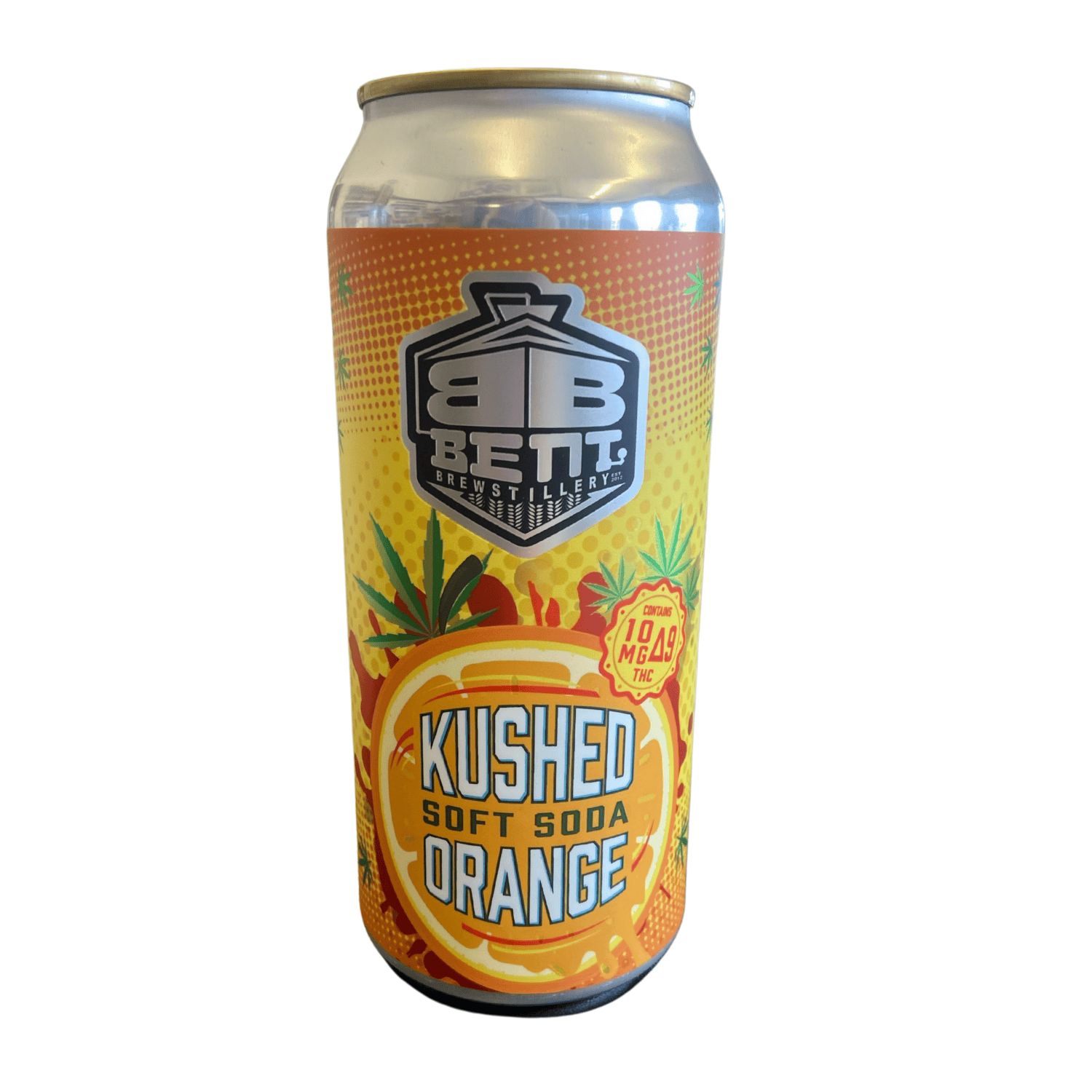 Kush Orange - Bent Brewstillery Craft THC Soft Seltzer