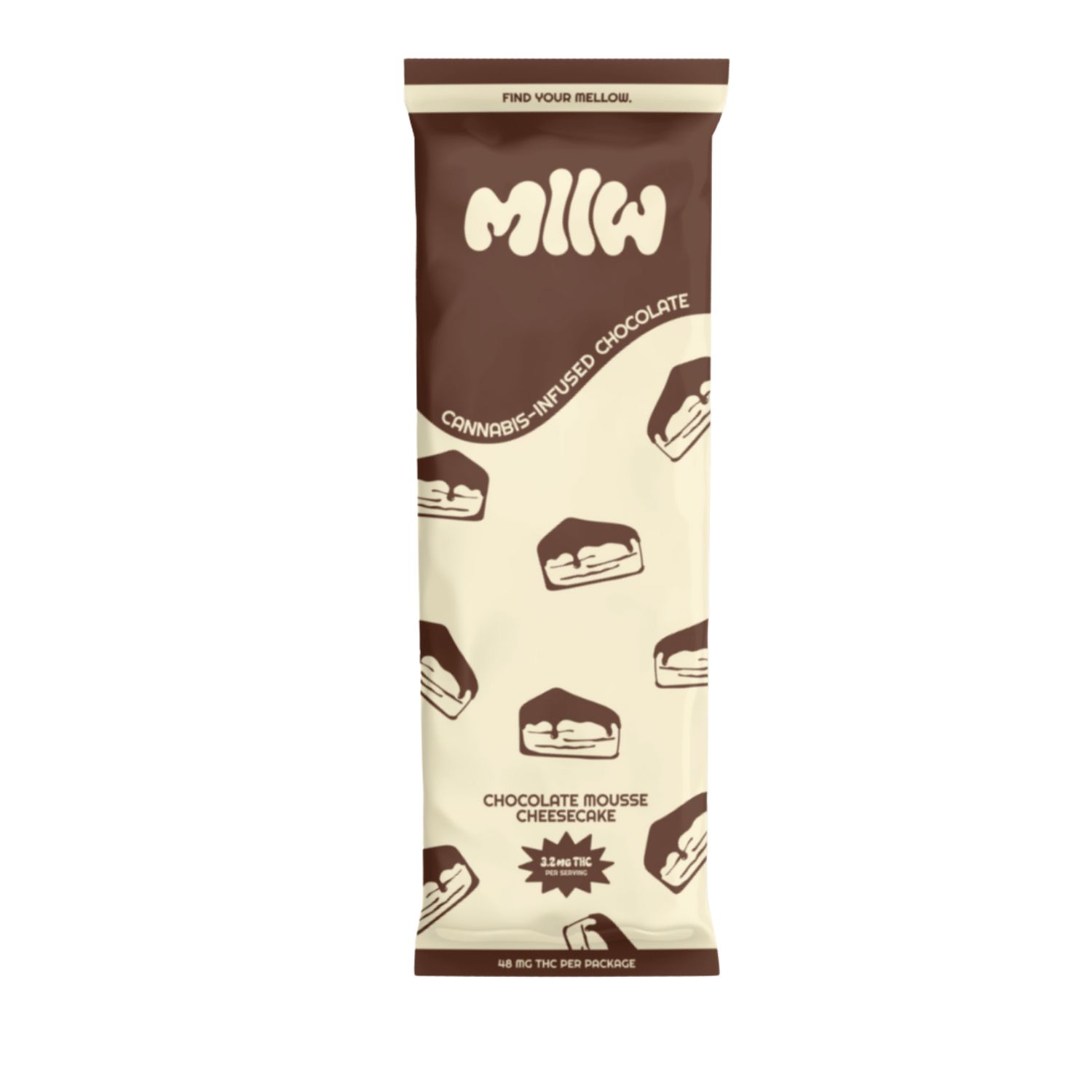 MLLW Chocolate Mousse Cheesecake Chocolate Bar (48mg)