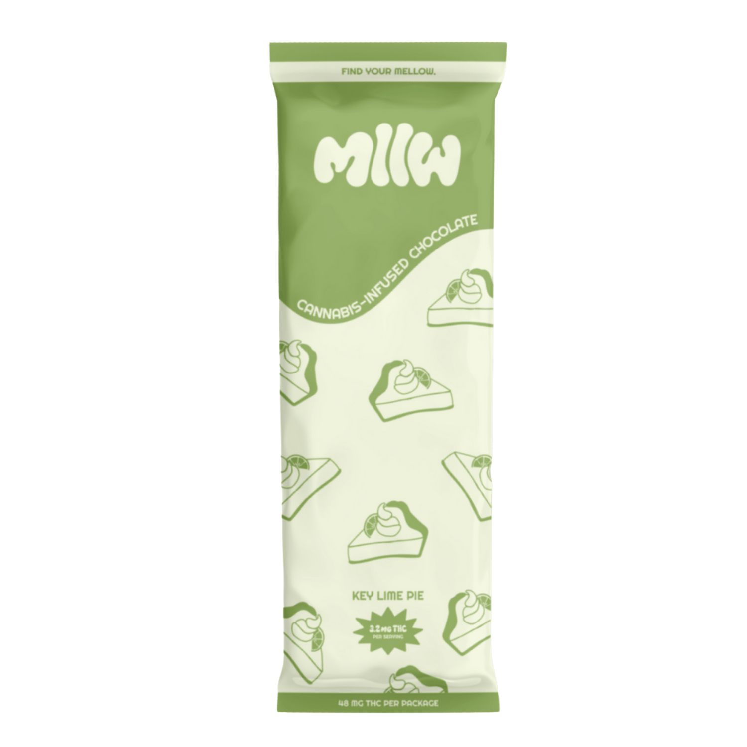 MLLW Key Lime Pie Chocolate Bar (48mg)