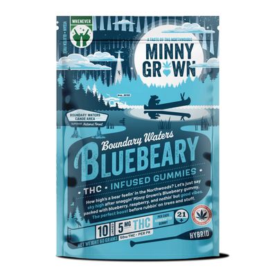 Minny Grown Boundary Waters Bluebeary  Gummies