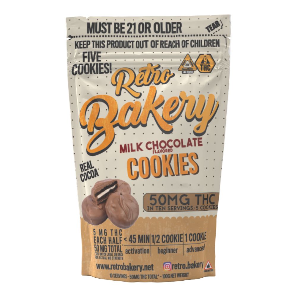 Retro Bakery Chocolate Covered Cookies