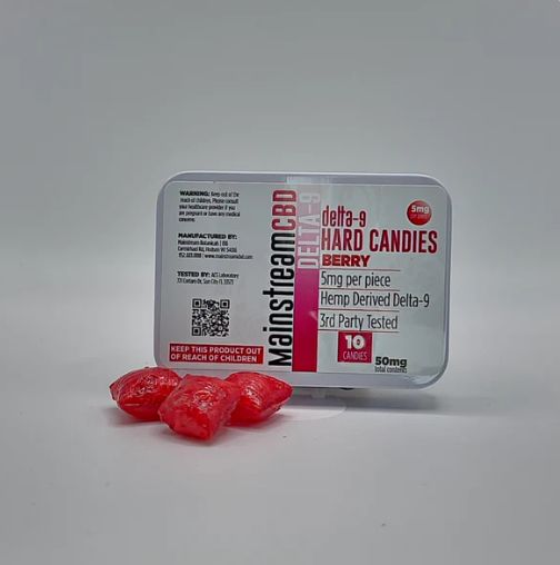 Delta-9 Hard Candies, Flavor: Berry