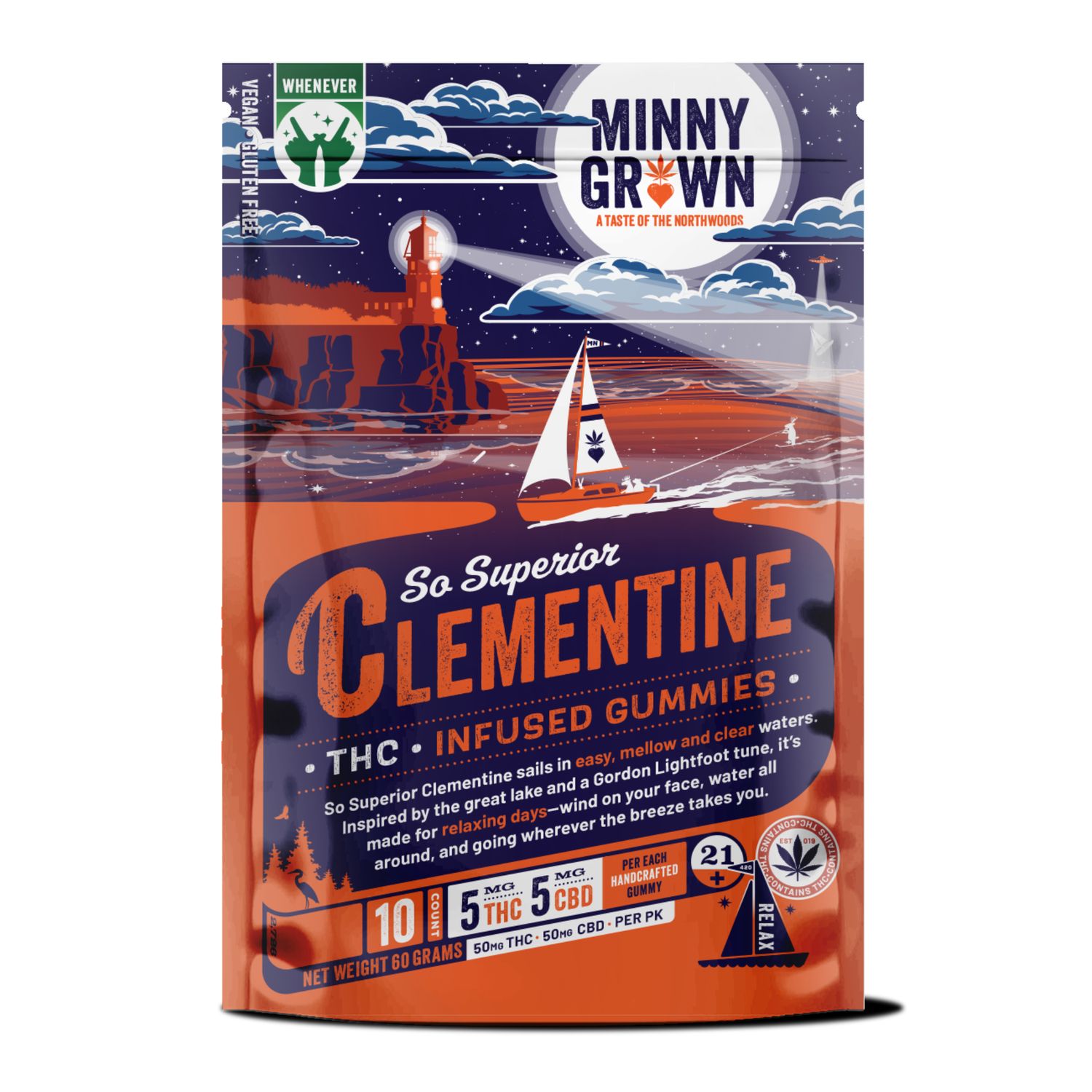 Minny Grown So Superior Clementine Gummies