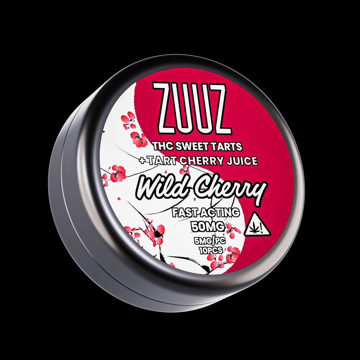 Zuuz Delta-9 THC Sweet Tarts, Flavor: Wild Cherry