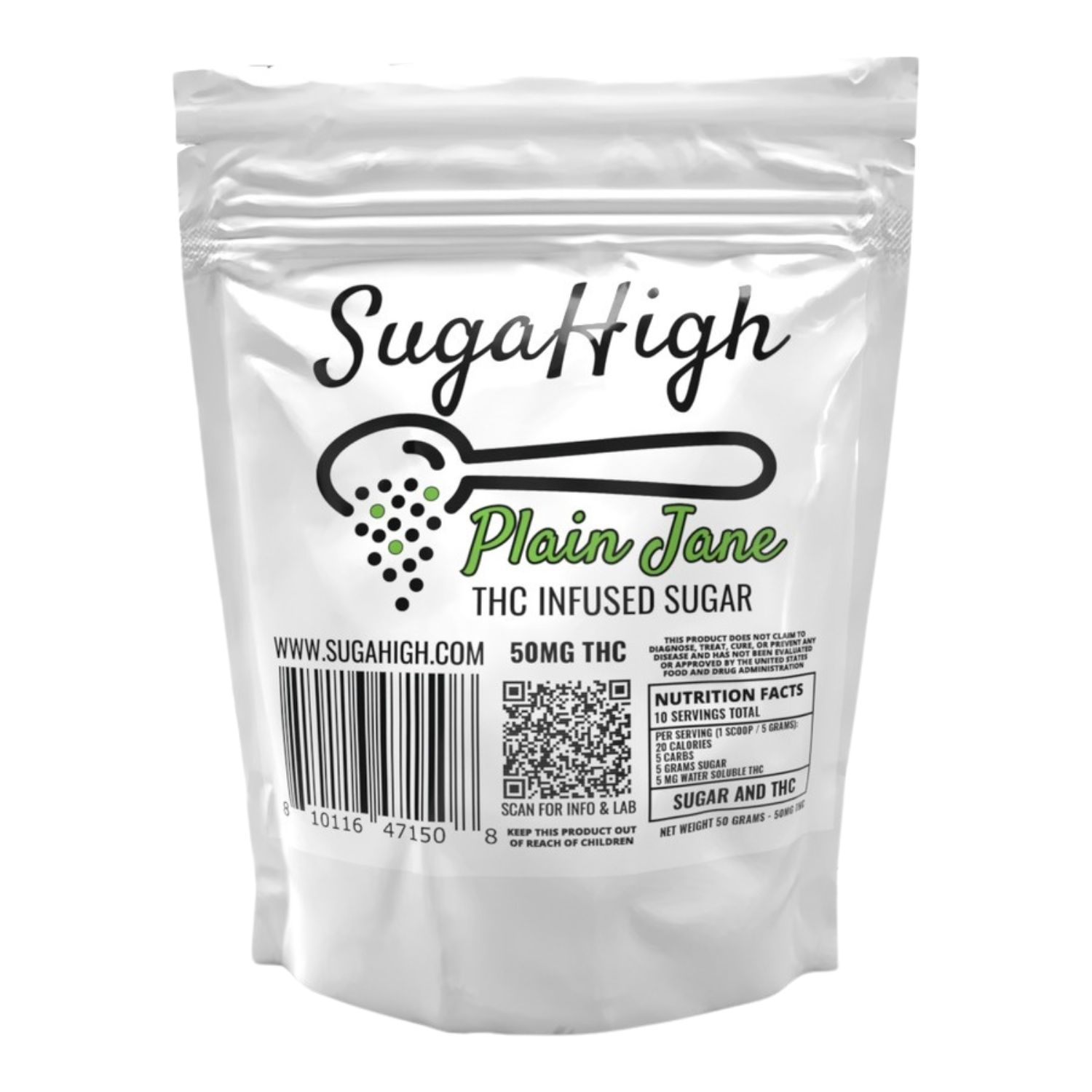 SugaHigh THC-Infused Sugar